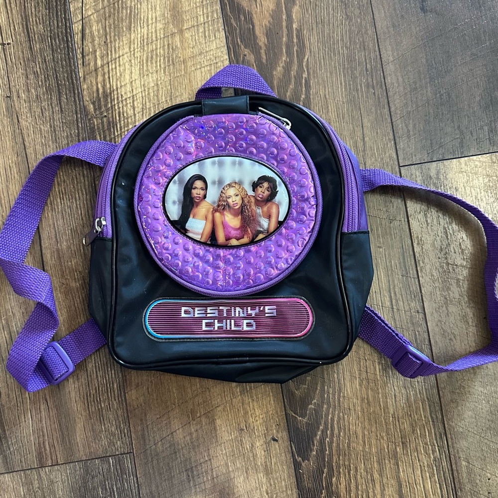 Vintage 2001 Destiny's Child Backpack w/CD Case